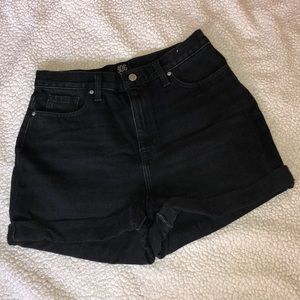 BDG mom high rise denim shorts